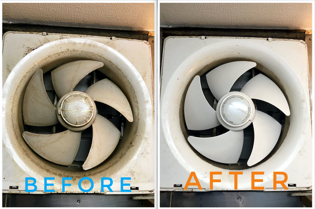 自分でできるレンジフード 換気扇掃除の方法 頑固汚れならプロの換気扇クリーニングがおすすめ くらしのマーケットマガジン