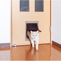 ペットドア取り付け