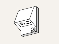 屋外用防水コンセントの修理（交換）・増設