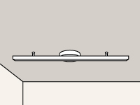 ダクトレール取り付け